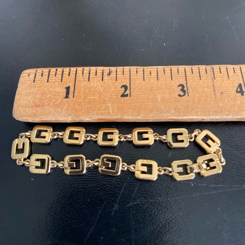 Givenchy Gold Logo Bracelet